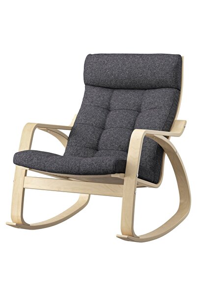 IKEA وسادة كرسي هزاز عالي الظهر - عرض 68 سم، عمق 94 سم، ارتفاع 95 سم