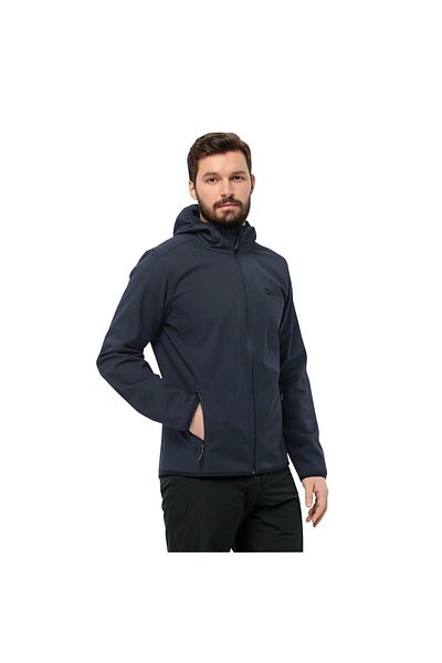 Jack Wolfskin Ανδρικό φούτερ Navy Blue Bornberg 1307471 -1010