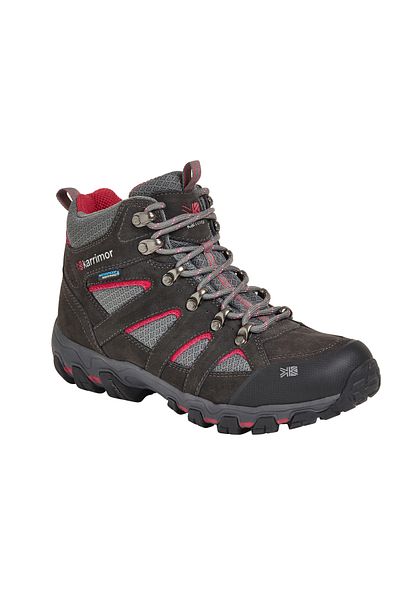 Karrimor Bodmin Mid 5 Ladies Weathertite Dark Grey/Cochineal