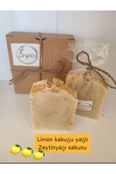 zeynis Limon kabuğu yağlı Zerdeçallı Zeytinyağı Sabunu(1 Adet), Zerdeçal Katk...