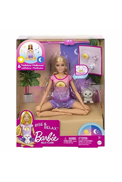 mattel Barbie Meditasyon Yapıyor Oyun Seti HHX64