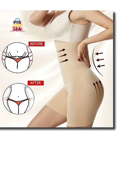 figiza Waist Slimming Hip Basen Enhancer Seamless High Waist Leg Firming Corset Tights