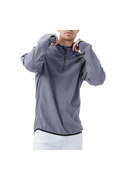 Quiksilver Mission Halfzip Erkek Gri Polar ERKEK POLAR EQYFT03163
