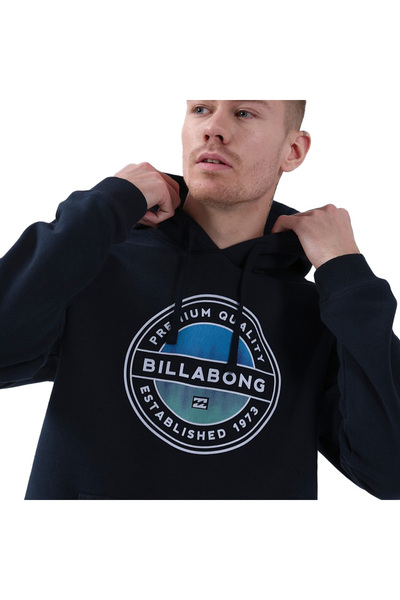 BİLLABONG Hanorac pentru bărbați cu guler cu glugă bleumarin F1ho12 Rotor Fıl...