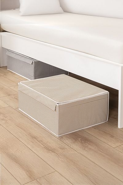 Silkyra Многофункционална кутия с капак с размери 50x40x19 - органайзер, съхранение и организиране