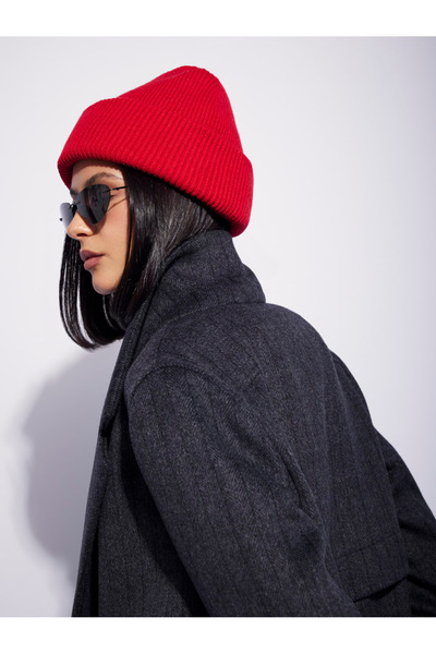 Pissos Unisex Premium Winter Hat - Plain Knitted Wool Beret, 2024/25