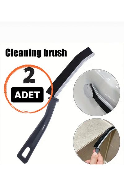 alpikom 2Pcs Hard Bristle Crevice Cleaning Brush Practical Cleaning Brush