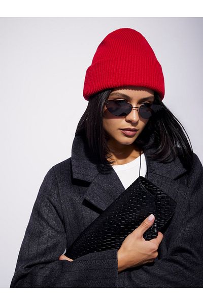 Pissos Unisex Premium Winter Hat - Plain Knitted Wool Beret, 2024/25