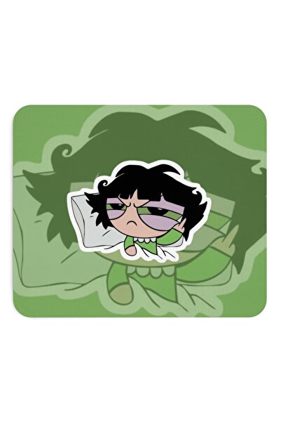 waals Powerpuff Girls Buttercup Gamer Oyuncu Bilgisayar MousePad Yumuşak Dokulu Bilgisayar Aksesuarı