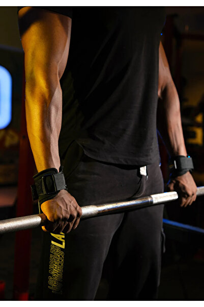 Dex Supports Fitness Sportsman Bracelet - Elite+ Weight Lifting Strap T-Grips Lifting Straps 2 Pack