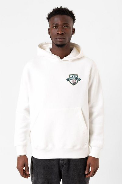 Tshirthane Ανδρικό φούτερ με κουκούλα Revel Legacy Tumbleweeds White 3ip