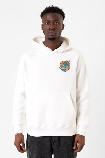 Tshirthane Φούτερ με κουκούλα Dragon Ball Z Anime Shenron White Ανδρικό φούτερ με κουκούλα 3 ιπποδρομιών