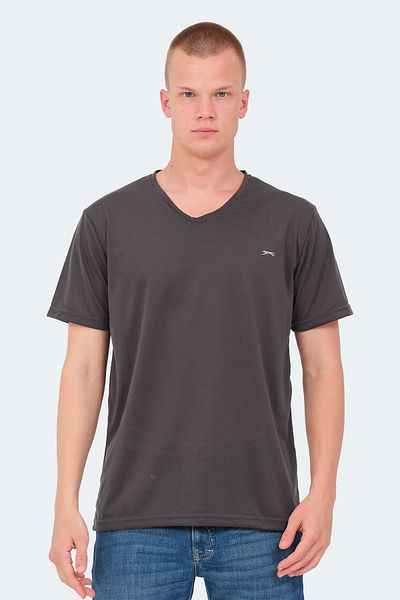 Slazenger Kid Men's Dark Gray T-Shirt
