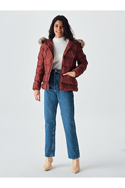Ltb Puffer Red Coat