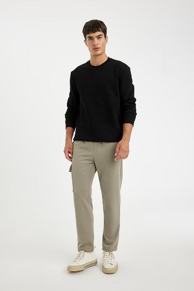 DeFacto Slim Fit Cargo Pocket Detaillierte Slim Fit Jogginghose – D6090ax24au
