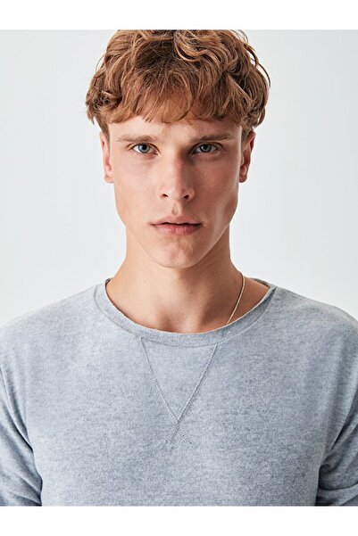 Ltb Велосипедний комір Сірий Світшот