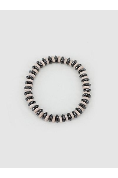 Ltb Stone Leather Detailed Bracelet