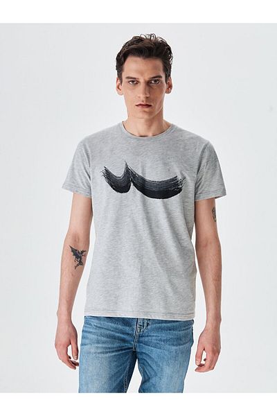 Ltb Gray T-shirt with logo