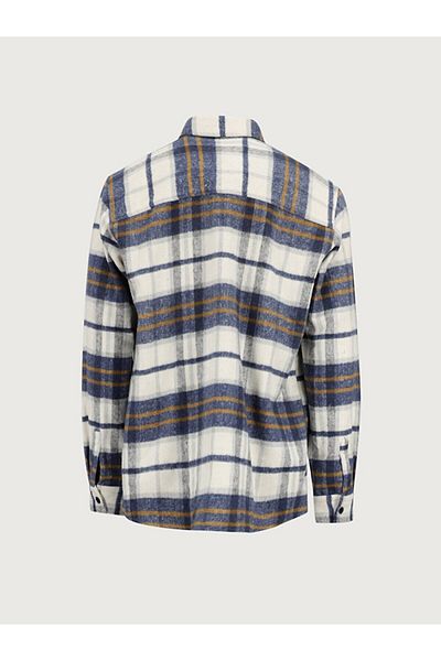 Ltb Lumberjack Checked Navy Blue Shirt