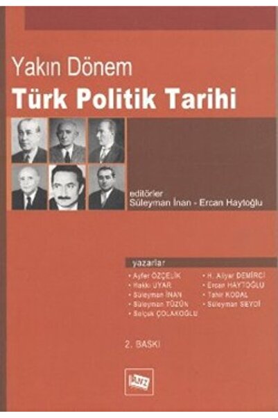 Genel Markalar Yakın Dönem Türk Politik Tarihi