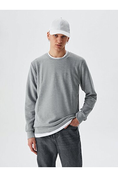 Ltb Велосипедний комір Сірий Світшот