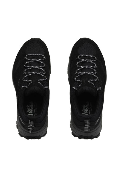 Jack Wolfskin Černé nízké pánské outdoorové boty Texapore - A62070-635