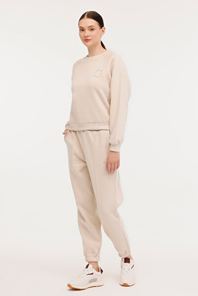 lumberjack Φούτερ WL SIRIA 16SS303 4PR Bej Kadın