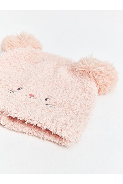 LC Waikiki Lcw Pompom Detailed Baby Girl Beret