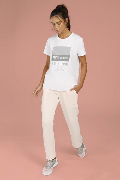 lumberjack 1w Ct322 Mıla Track Pants 1pr, εκρού αθλητικά φούτερ