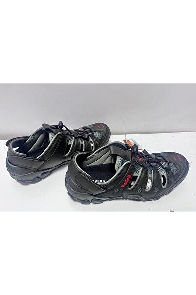 Dockers Ανδρικά Μαύρα Χρώμα Γνήσιο Δερμάτινο Trekking Σανδάλια Παπούτσια Outdoor 216504