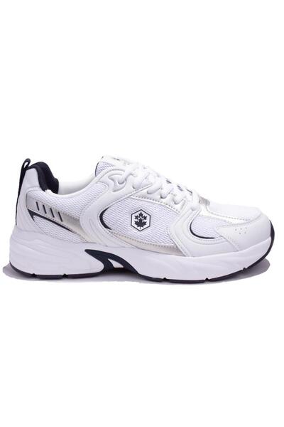 lumberjack Ανδρικά αθλητικά παπούτσια Pol White Navy Blue Orthopedic Daily