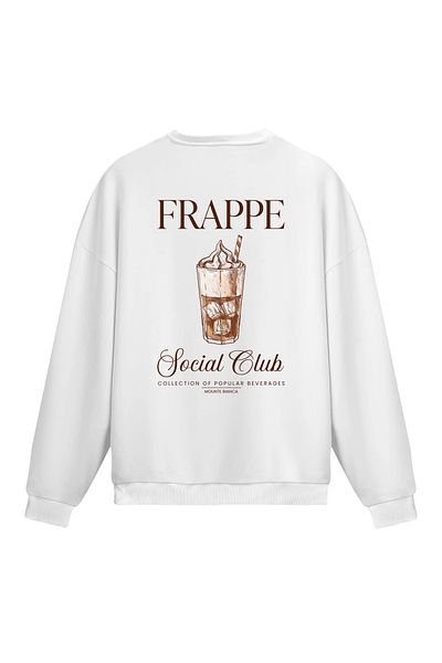 Mounte Bianca Unisex Frappe - Κανονικό φούτερ