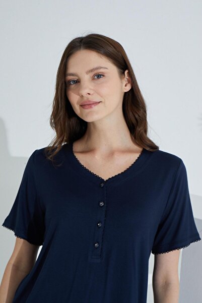 Etoile Бамбукова піжама для вагітних Lohusa Pijama Takım 30221-30225