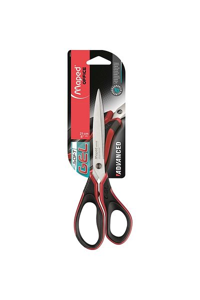 Maped 499210 21cm Advanced Gel Asymmetric Scissors