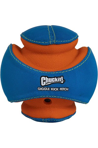 Chuckit ! Giggle Kick Fetch Game Ball with Sound