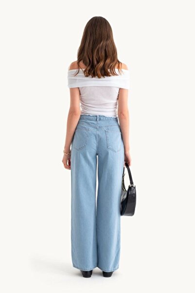 Hiccup Ψηλόμεσο φαρδύ τζιν