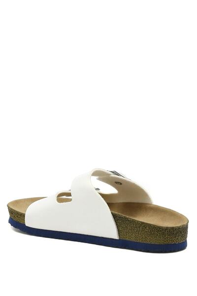 lumberjack Mendy Jr 1Fx White Girl's Slippers Slippers