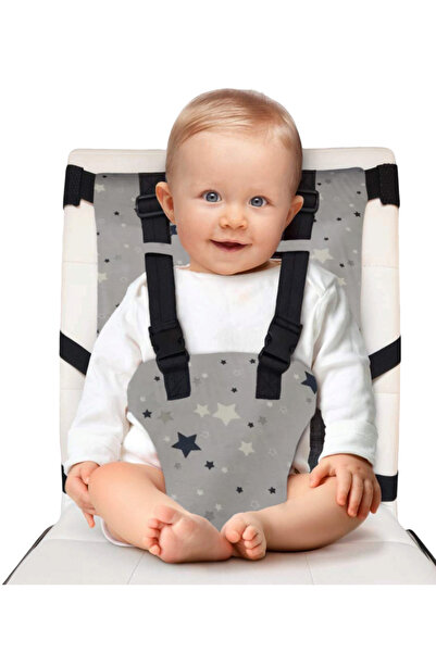 Bebek Özel Bebek Mama Sandalyesi Emniyet Kemeri, Pamuklu Kumaştan Ayarlanabil...