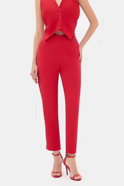 Hiccup Pantaloni cu tăietură morcov cu talie înaltă