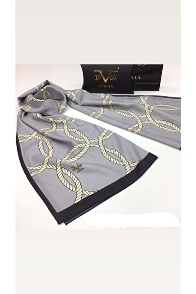 19V69 ITALIA Zincir Desen Şal