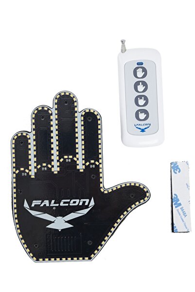 Tastech LED EL ARAÇ İÇİ UZAKTAN KUMANDALI 4 MODLU EL İŞARETİ IŞIKLI PARMAK