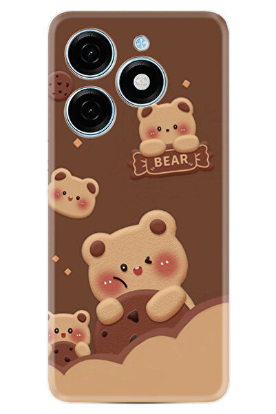 TECNO Spark 20C Kılıf Boutique Baskılı Resimli Bears Pcode -032