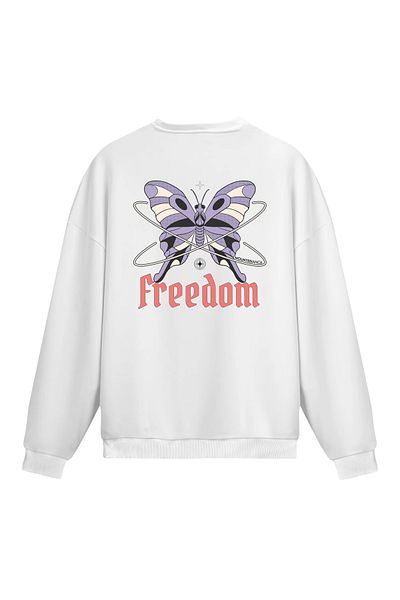 Mounte Bianca Unisex Freedom - Κανονικό φούτερ