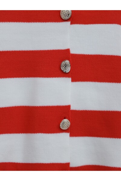 HİJABAYA Κοντή ζακέτα με μεταλλικά κουμπιά Ringelli