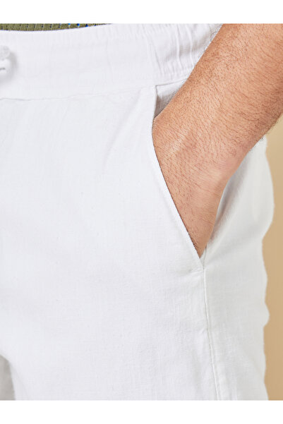 Styli Cotton Slub Relaxed Fit Cargo Pants