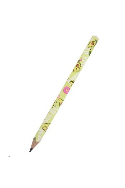 Bruno Visconti Happy Graphix Jumbo Pencil 4b 3.5 Mm Avocado Love