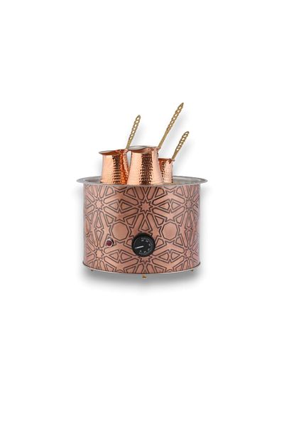 Ardıç Endüstriyel Kumda Coffee Machine-Kumda Turkish Coffee Machine-Copper Coffee Machine- 27*27*20