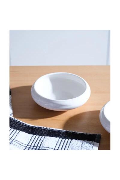 ACAR Bianco Perla Porselen Yuvarlak Kase - 14 cm  MST469