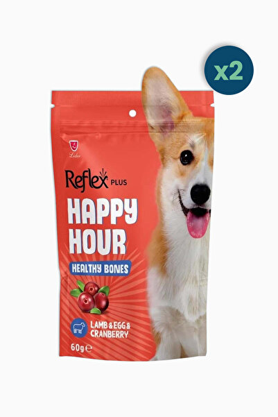 Reflex Happy Hour Sağlıklı Kemikler İçin Destekleyici Köpek Ödül Maması 60 G - 2 Adet