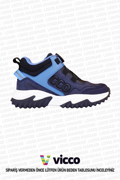 Vicco Luis Model Light Orthopedic Boy's Navy Blue Boots